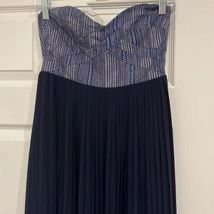 SABINE strapless dress